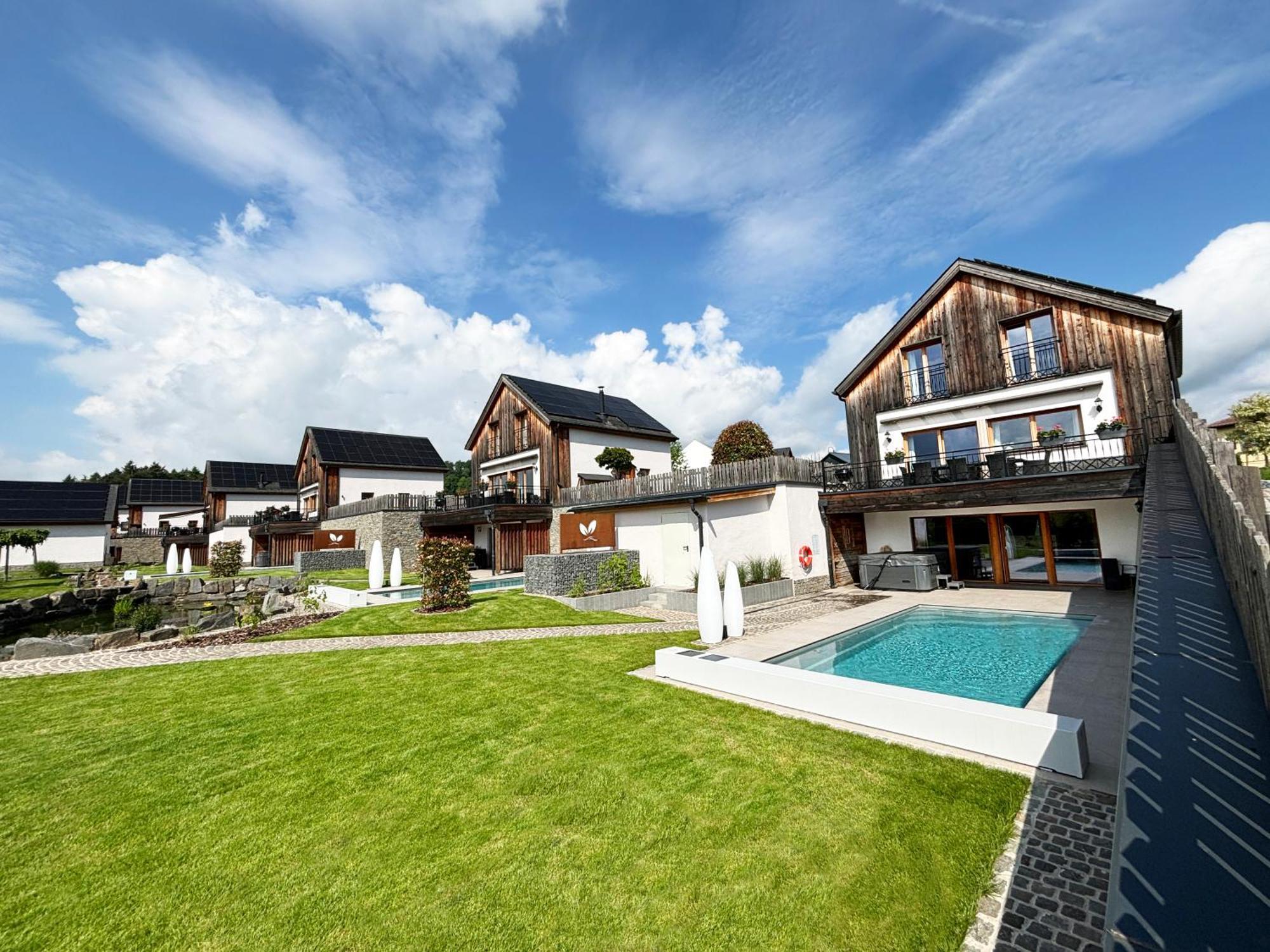 Chalets Petry Spa & Relax Bettel Eksteriør bilde