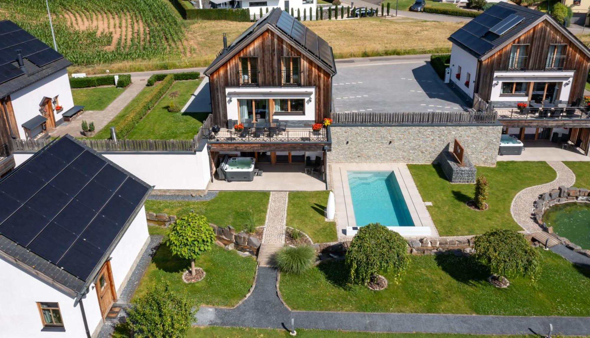 Chalets Petry Spa & Relax Bettel Eksteriør bilde